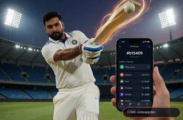 Come (come com app download play store) fantasy cricket & matchday visual 1